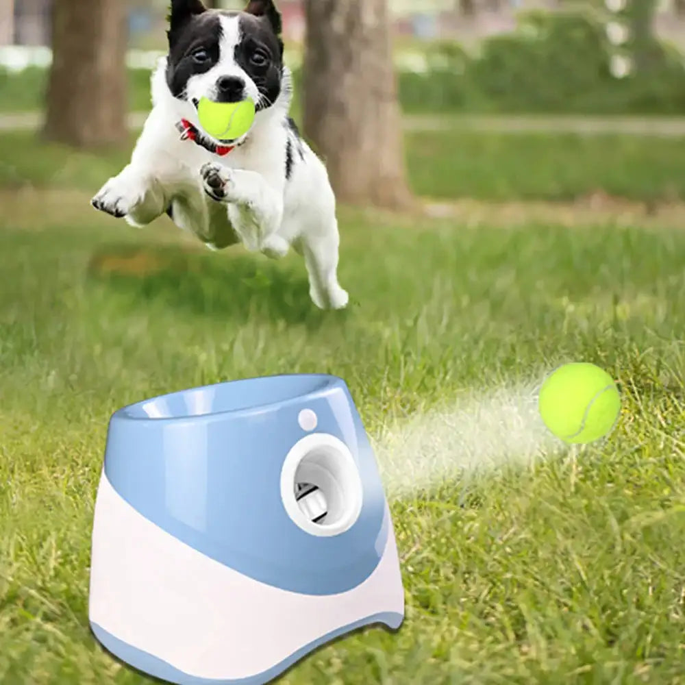 Pet Tennis Ball Launcher Automatic Thrower Toy for Dogs