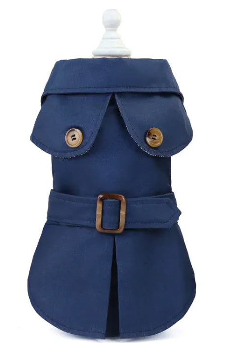 Pet Stylish Trench Coat Jacket for Dogs