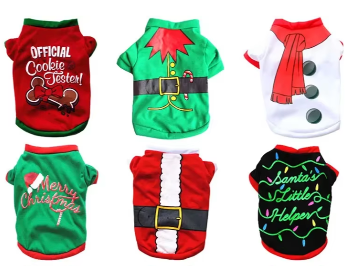 Festive Holiday Pet Christmas Sweater