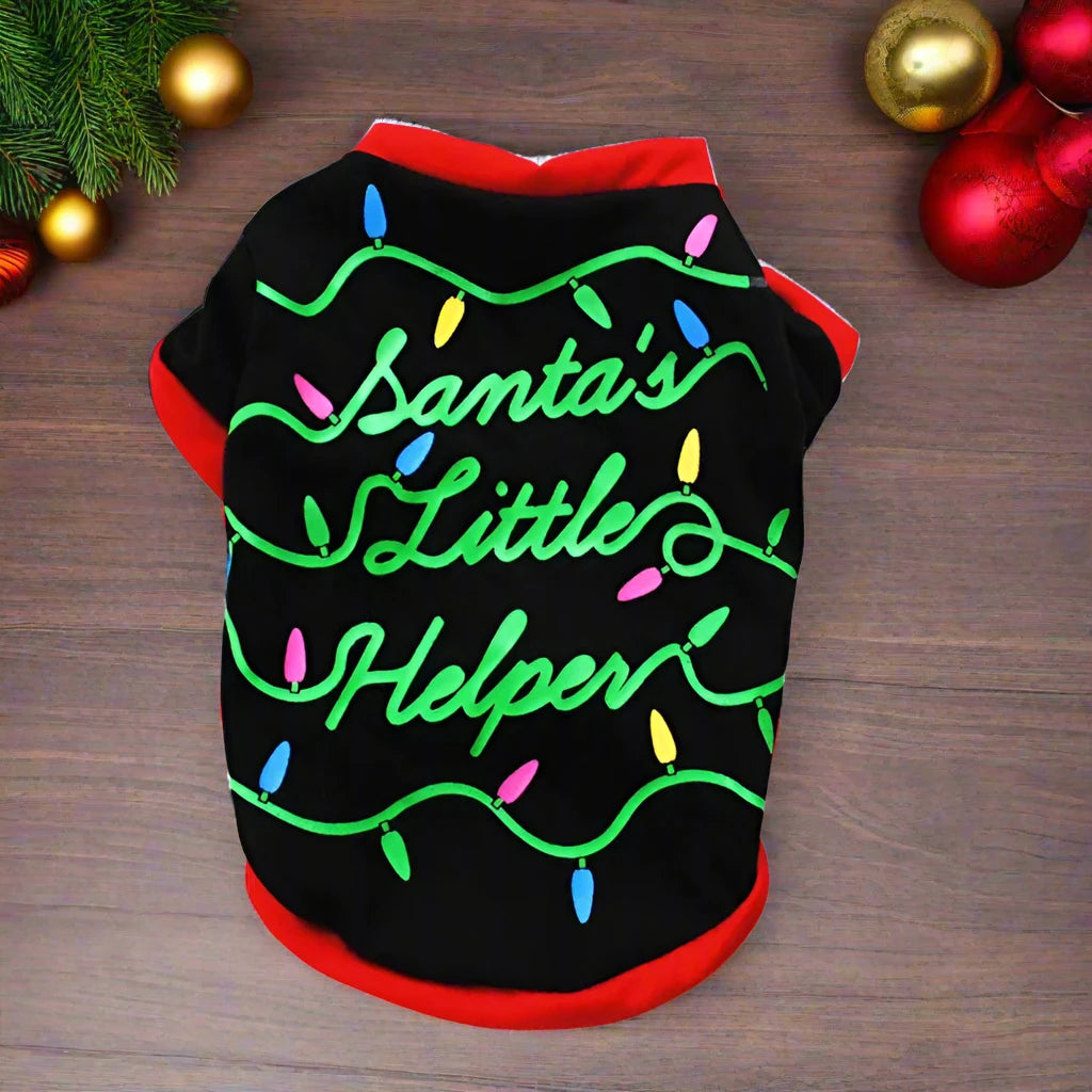 Festive Holiday Pet Christmas Sweater