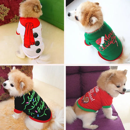 Festive Holiday Pet Christmas Sweater