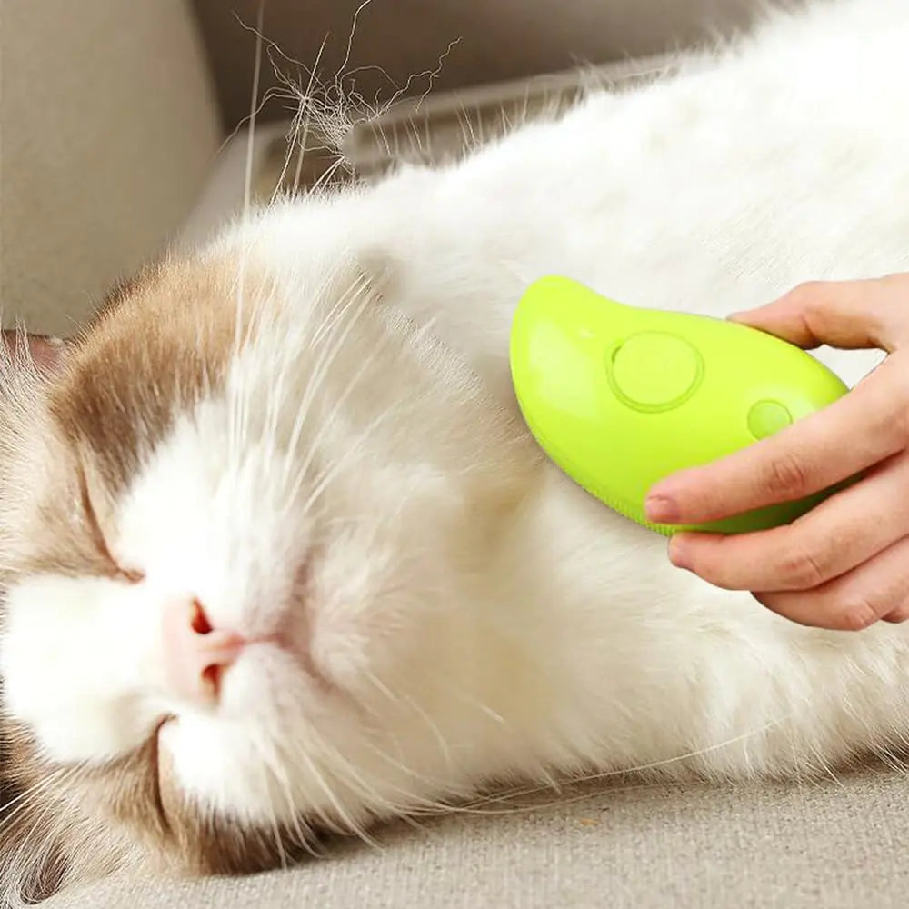 Rechargeable Pet Spa Steam Fur Brush