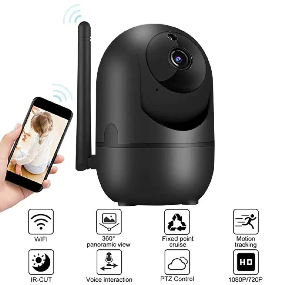 Pet Safety Security Camera Monitor with Two Way Audio