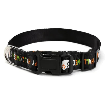 Halloween Pattern Pet Dog Collar