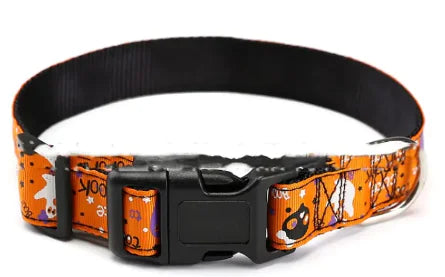 Halloween Pattern Pet Dog Collar