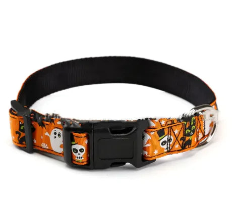 Halloween Pattern Pet Dog Collar