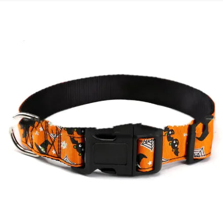 Halloween Pattern Pet Dog Collar