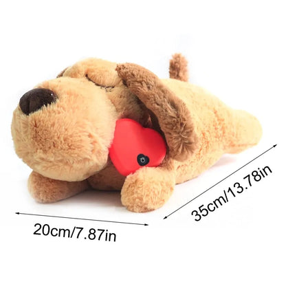 Soft Plush Calming Heartbeat Soothing Pet Toy for Dogs and Puppies