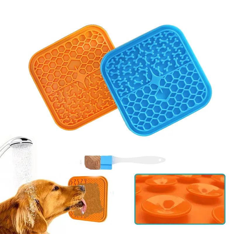 Licki Mat Soothing Treat Pet Slow Feeder