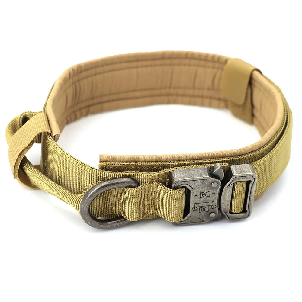 Heavy Duty Military Style Tactical Pet Dog Collar