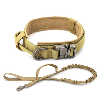 Heavy Duty Military Style Tactical Pet Dog Collar