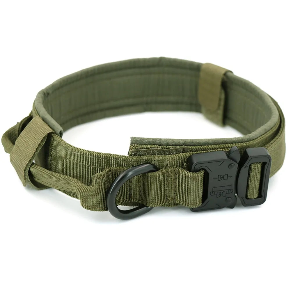 Heavy Duty Military Style Tactical Pet Dog Collar