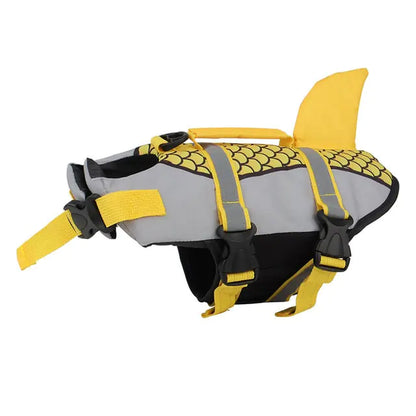 Dog Safety Life Jacket Shark Fin Swimming Vest