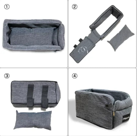 Canine Cruising Hipipet Car Seat Console