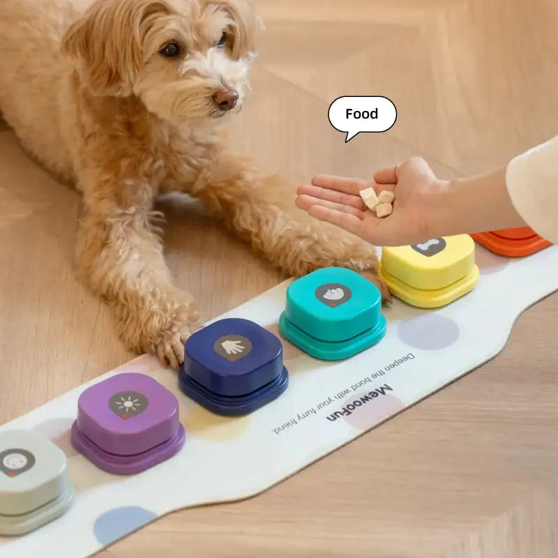 Chatty Canine Pet Speech Communication Button Toy