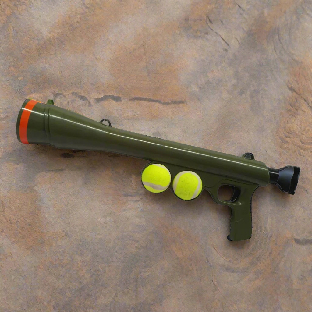 Pet Tennis Ball Cannon Launcher Ball Thrower