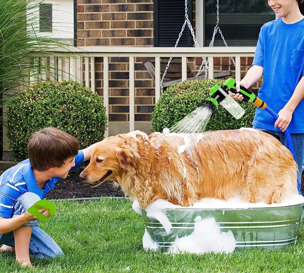 Pet Shower Head Bath Hose with Soap Dispenser