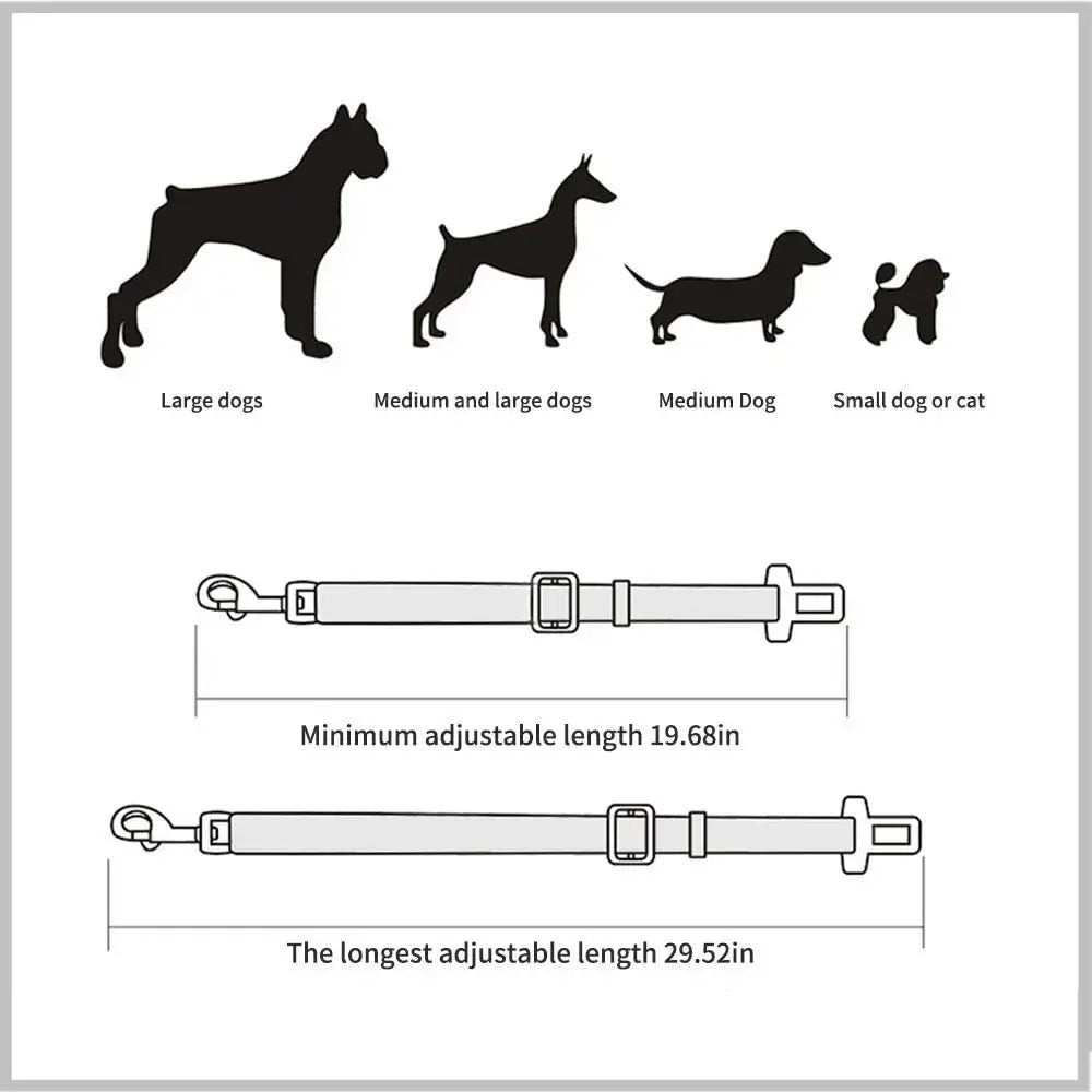 Pet Car Seat Belt Restraint