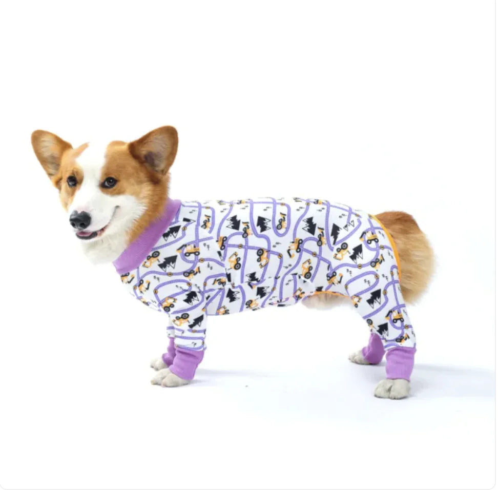 Pet Pyjamas Onesie Jumpsuit PJs for Dogs