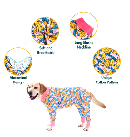 Pet Pyjamas Onesie Jumpsuit PJs for Dogs