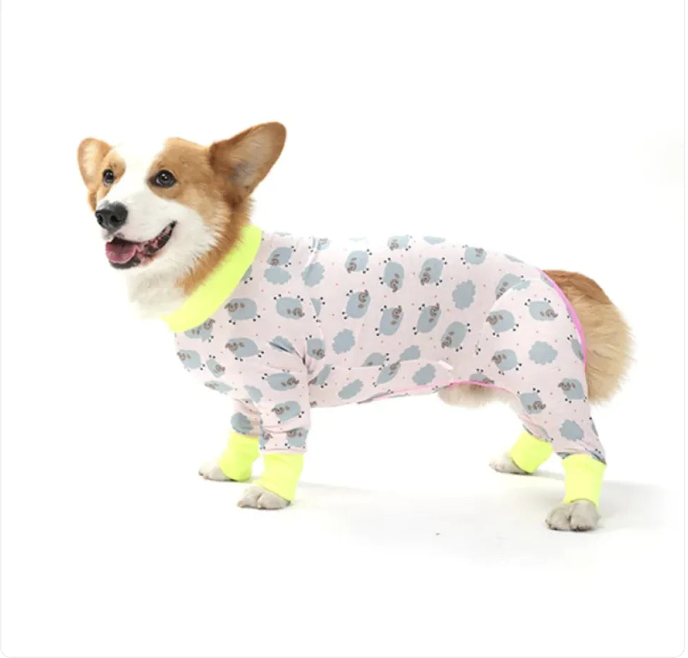 Pet Pyjamas Onesie Jumpsuit PJs for Dogs