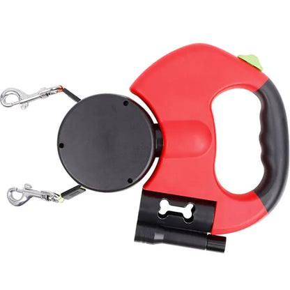 The Unchained Sniffer - Dual Retractable Leash