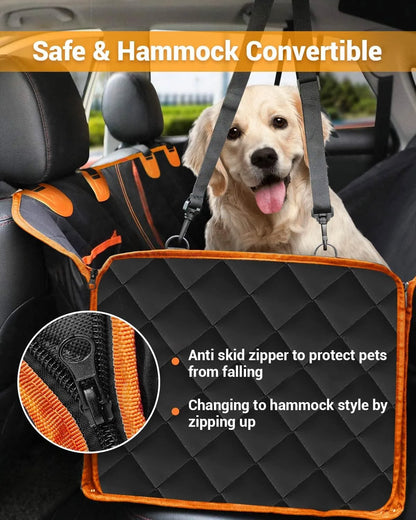 Smooth Ride Hard Bottom Pet Car Seat Cover